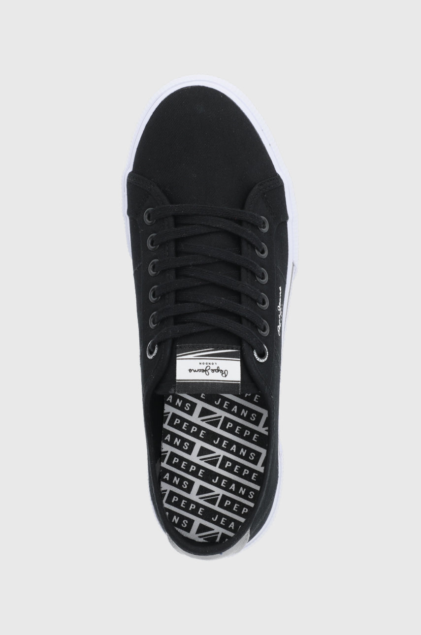 černá Tenisky Pepe Jeans Brady Men Basic