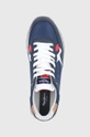 granatowy Pepe Jeans buty britt man flag