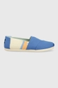 modra Espadrile Toms Alpargata Moški