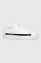 biały G-Star Raw sneakersy skórzane rocup ii 2212007512.WHT.BLK Męski