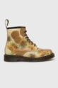 beżowy Dr. Martens buty skórzane x The National Gallery 1460 Sunflowers Męski