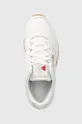 white Reebok Classic leather sneakers GY0952
