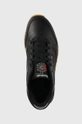 black Reebok Classic leather sneakers GY0954