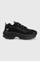 Παπούτσια Caterpillar Intruder Oxford δέρμα σαμουά μαύρο P110463.BLACKOUT