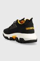 Boty Semišové sneakers boty Caterpillar Raider Lace P110599.BLK.YELLOW černá
