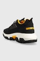 Obuwie CAT Footwear sneakersy zamszowe Raider Lace P110599.BLK.YELLOW czarny