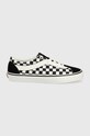Vans tenisi Ua Bold Ni piele întoarsă negru VN0A3WLPR6R1