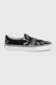μαύρο Πάνινα παπούτσια Vans Ua Classic Slip-on Unisex