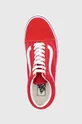 κόκκινο Vans - Πάνινα παπούτσια
