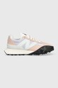 Sneakers boty New Balance Uxc72ta semišová kůže růžová UXC72TA