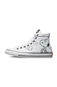 Кеди Converse Converse X Peanuts  Халяви: Текстильний матеріал Внутрішня частина: Текстильний матеріал Підошва: Синтетичний матеріал