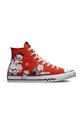 πορτοκαλί Πάνινα παπούτσια Converse Converse X Peanuts Unisex