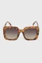 Aldo okulary przeciwsłoneczne THALIN brązowy