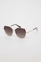 Akcesoria Guess okulary przeciwsłoneczne GU7736.5852F brązowy