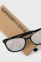 Akcesoria Superdry okulary przeciwsłoneczne W9710021A.02A czarny