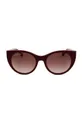 hnedá Slnečné okuliare Lacoste Dámsky