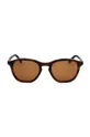 brązowy Calvin Klein okulary przeciwsłoneczne Męski