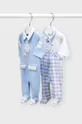 μπλε Mayoral Newborn - Φόρμες με φουφούλα μωρού (2-pack) Για αγόρια