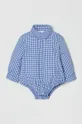 тёмно-синий Хлопковая рубашка для младенцев OVS Для мальчиков
