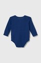 Детское боди из хлопка Levi's 2 шт тёмно-синий NL0282.B