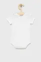 Βαμβακερά φορμάκια για μωρά Polo Ralph Lauren λευκό