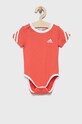 adidas Performance body bawełniane niemowlęce HF1975 Planet friendly różowy HF1975