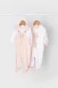 розовый Ползунки для младенцев Mayoral Newborn (2-pack) Для девочек