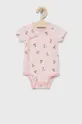 Боди для младенцев Polo Ralph Lauren (2-pack) розовый