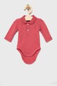 Body pre bábätká Tommy Hilfiger Planet friendly ružová KN0KN01413.PPYY