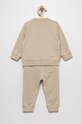 Kojenecká tepláková souprava Tommy Hilfiger KN0KN01357.PPYY béžová SS22