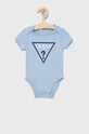 Bavlnené body pre bábätká Guess Planet friendly modrá H1YW13.KA6W0