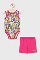 Guess komplet niemowlęcy Planet friendly multicolor H2GW05.J1311