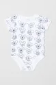 biały OVS body bawełniane niemowlęce x Disney (2-pack) Dziecięcy