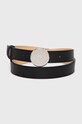 Emporio Armani pasek skórzany Y3I311.Y350E czarny Y3I311.Y350E