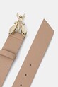 Patrizia Pepe pasek skórzany CW0471.L001 beżowy AA00