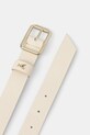 Patrizia Pepe pasek skórzany CW6408.L001 beżowy AA00