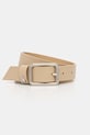 Шкіряний ремінь Patrizia Pepe бежевий CW6408.L001