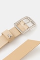 Шкіряний ремінь Patrizia Pepe CW6408.L001 бежевий AW24