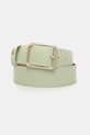 Шкіряний ремінь Patrizia Pepe Gift Box зелений CW6409.L001