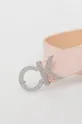 Calvin Klein pasek skórzany różowy