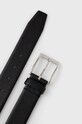 Kožený pásek BOSS 50471181 černá AA00