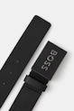 Кожаный ремень BOSS 50471333 чёрный AA00