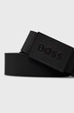 BOSS curea de piele 50471333 negru AA00