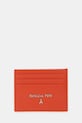 Kožené pouzdro na karty Patrizia Pepe Dárkový box oranžová CQ7001.L001