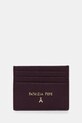Patrizia Pepe bőr kártya tok Gift Box lila CQ7001.L001