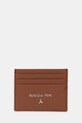 Patrizia Pepe etui na karty skórzane Gift Box brązowy CQ7001.L001