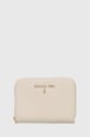 Kožená peněženka Patrizia Pepe přírodní kůže béžová CQ8512.L001