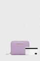 Кожен портфейл Patrizia Pepe CQ8512.L001 виолетов