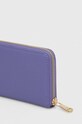 Kožená peňaženka Patrizia Pepe CQ8512.L001 fialová SS25
