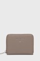 Patrizia Pepe portfel skórzany skóra licowa brązowy CQ8512.L001